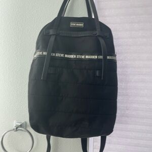 Steve Madden Classic Black Backpack